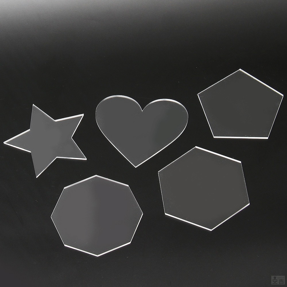 楽天市場】【送料無料】アクリル 六角形 60mm(6cm)×2.5mm【メール便