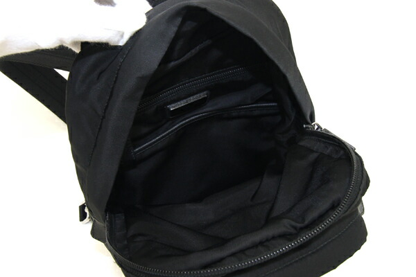 楽天市場】プラダ ボディバッグ 2VZ013 ブラック ナイロン レザー 中古