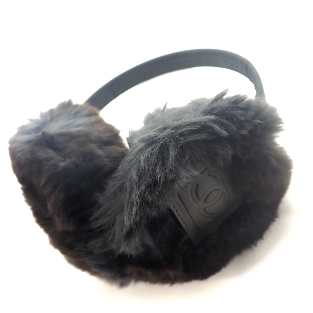 楽天市場】【中古】 シャネル イヤーマフ 耳あて ココマーク ラビット