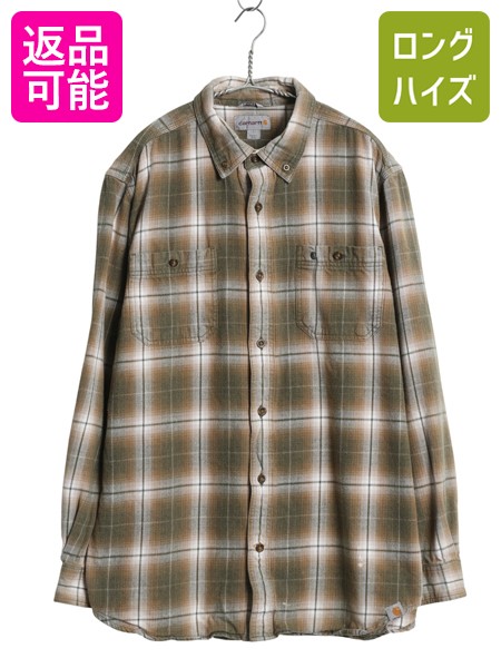 楽天市場】CARHARTT（スタイル（シャツ）ネルシャツ）（カジュアル