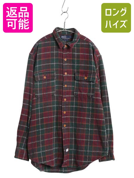 楽天市場】ネルシャツ ヘビー（ブランドラルフローレン）（カジュアル