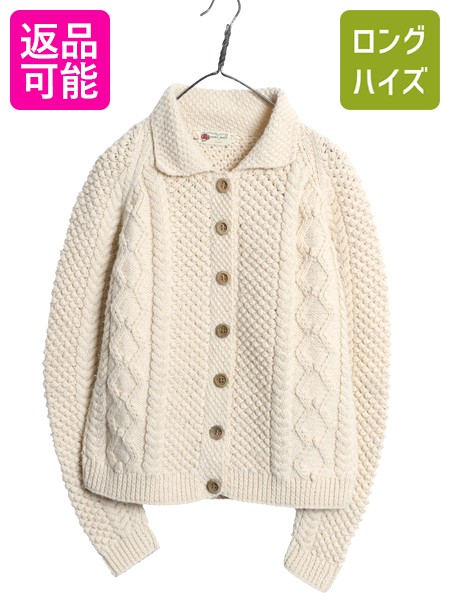 楽天市場】アラン ニット（カーディガン・ボレロ｜トップス