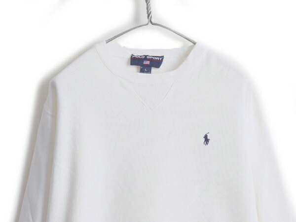 楽天市場】90's USA製 □ POLO SPORT ラルフローレン 前V スウェット