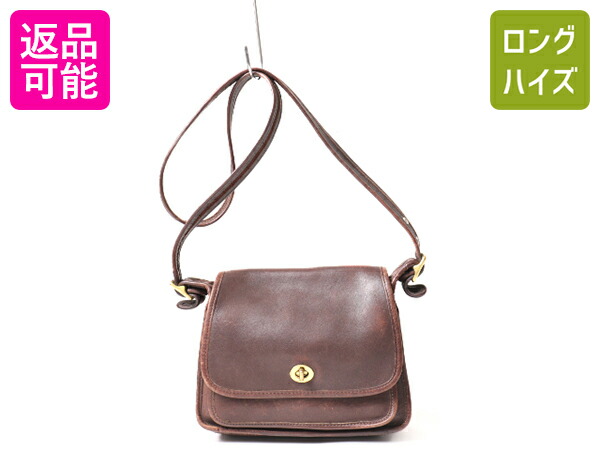 楽天市場】USA製 オールドコーチ □ COACH コーチ 本革 レザー