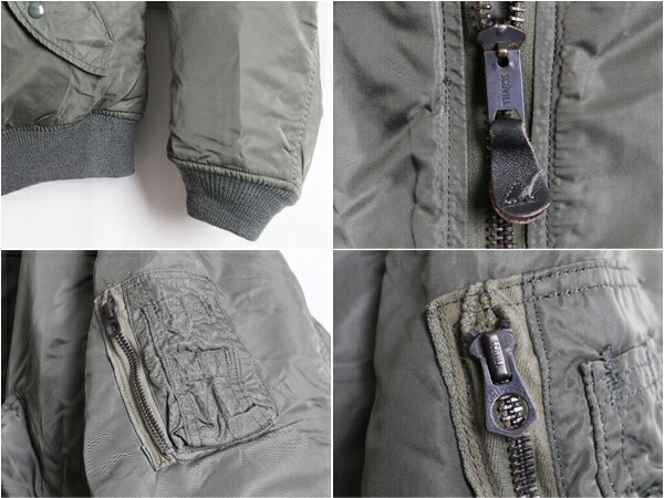 楽天市場】80's ビンテージ ALPHA 社製 ☆ 85年製 米軍実物 USAF MA-1