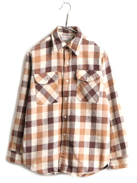 楽天市場】70s ビンテージ □ BIG YANK チェック 長袖 ヘビー