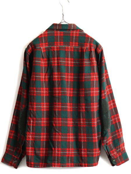 楽天市場】50s USA製 □ ペンドルトン チェック オープンカラー 長袖