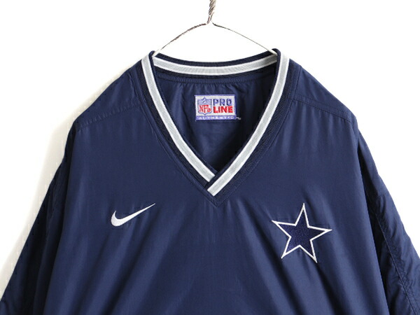 楽天市場】90s □ NIKE NFL カウボーイズ リバーシブル プルオーバー