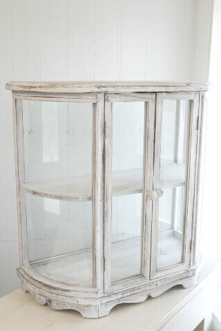 楽天市場】キャビネット ホワイト アンティークの通販