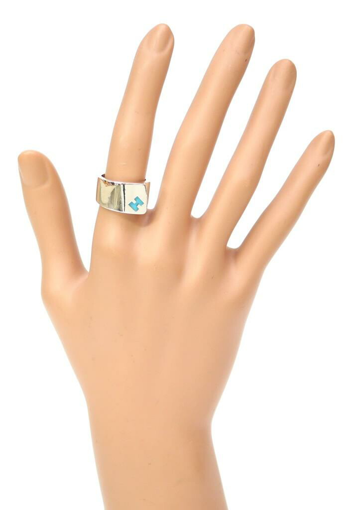 楽天市場】エルメス HERMES 指輪 キャンディリング ＃52 ライトブルー