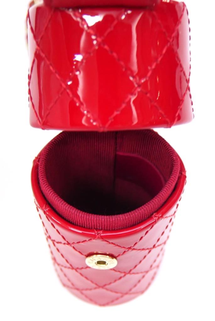 楽天市場】シャネル CHANEL リップケース チェーンショルダー 赤