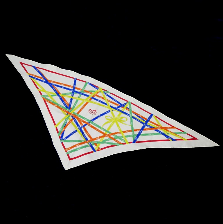 楽天市場】エルメス 三角スカーフ、の通販