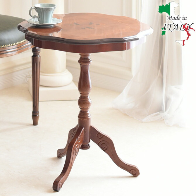 楽天市場】テーブル アンティーク 調 幅51.5cm サイドテーブル