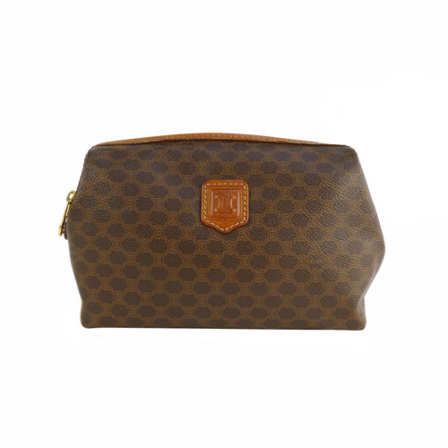 楽天市場】【CELINE セリーヌ】美品 ポーチ マカダム柄 ロゴ コスメ