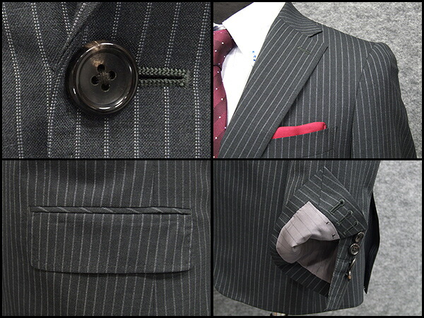 楽天市場】春夏物 グレー縞 [Ermenegildo Zegna] ゼニア COOL EFFECT