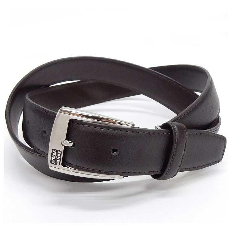 楽天市場】〓IVOIRE de BALMAIN 〓メンズベルト◇牛革◇こげ茶