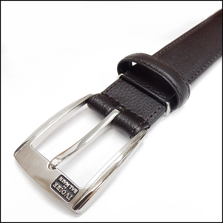 楽天市場】〓IVOIRE de BALMAIN 〓メンズベルト◇牛革◇こげ茶