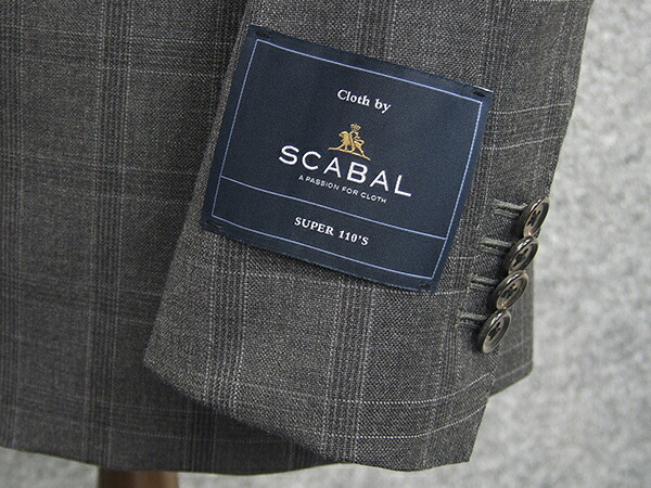 楽天市場】秋冬物 [Scabal] スキャバル スタイリッシュ2釦シングル