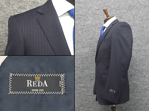 楽天市場】秋冬物 イタリー製生地 [REDA] レダ Super110's使用 紺系