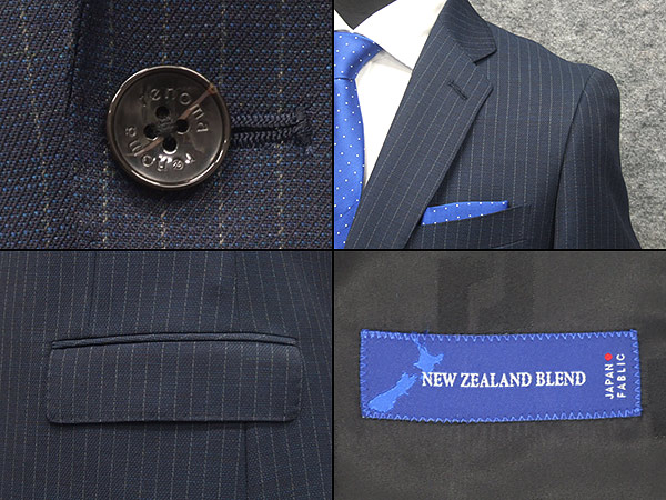 楽天市場】秋冬物 [renoma] レノマ スタイリッシュ2釦シングルスーツ