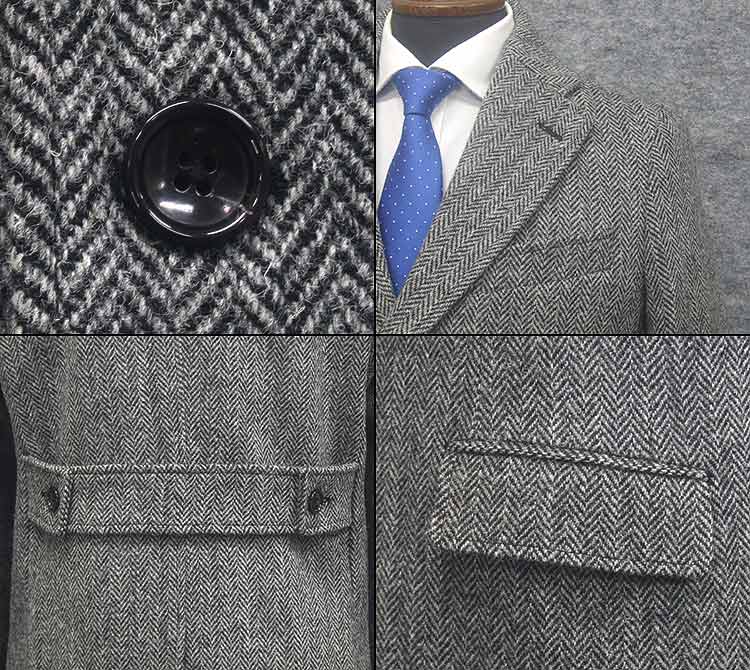 楽天市場】英国生地 [Harris Tweed]ハリスツイード チェスターコート
