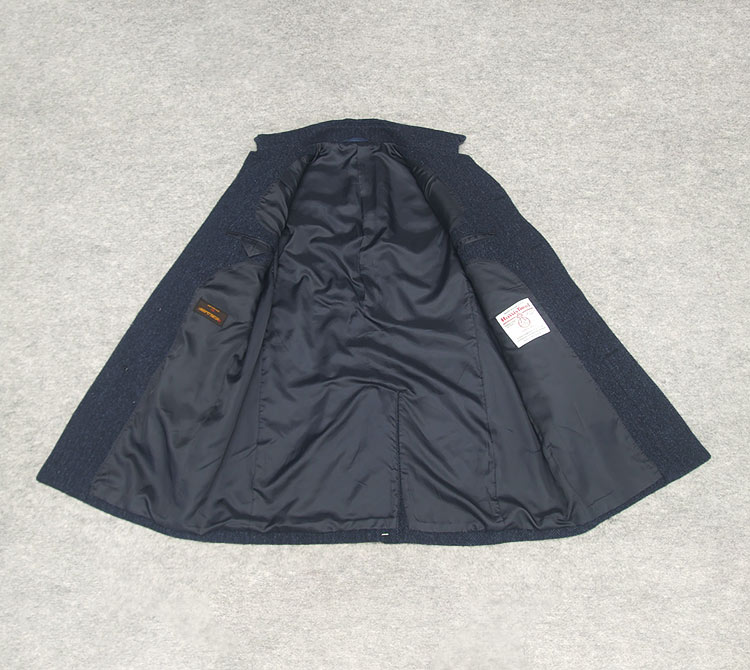 楽天市場】英国生地 [Harris Tweed]ハリスツイード ステンカラーコート