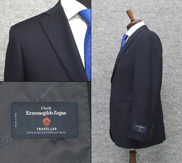 楽天市場】秋冬物 [Ermenegildo Zegna]ゼニア生地 TRAVELLER使用