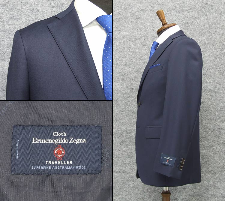 楽天市場】秋冬物 [Ermenegildo Zegna]ゼニア生地 TRAVELLER使用