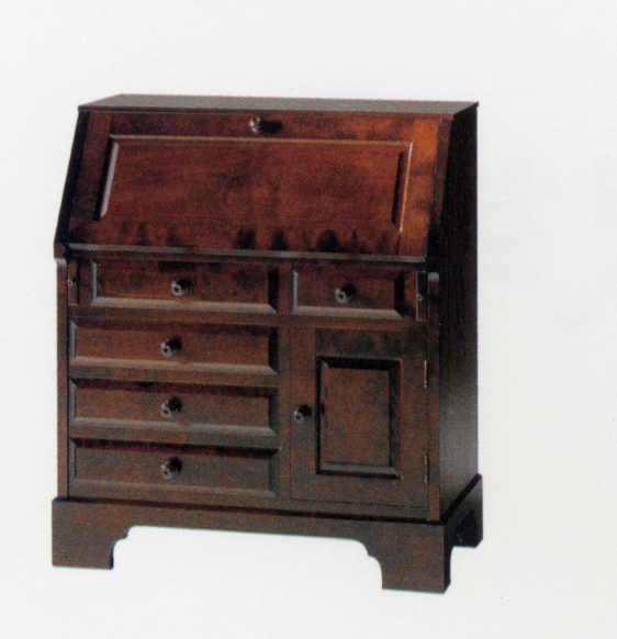 楽天市場】松本民芸家具 ライティングビューロー デスク ミズメザクラ