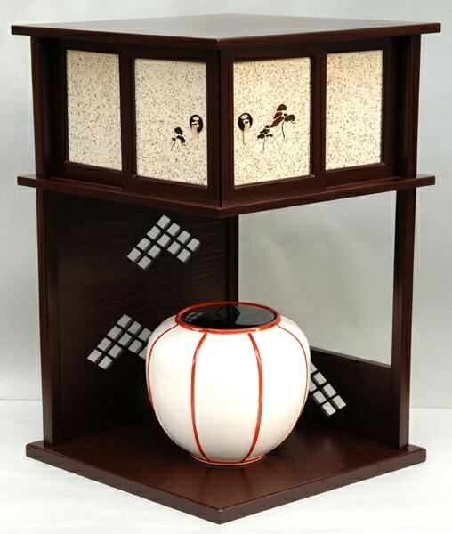 楽天市場】茶道具 徒然棚 淡々斎好写 裏千家 送料無料 つれづれたな