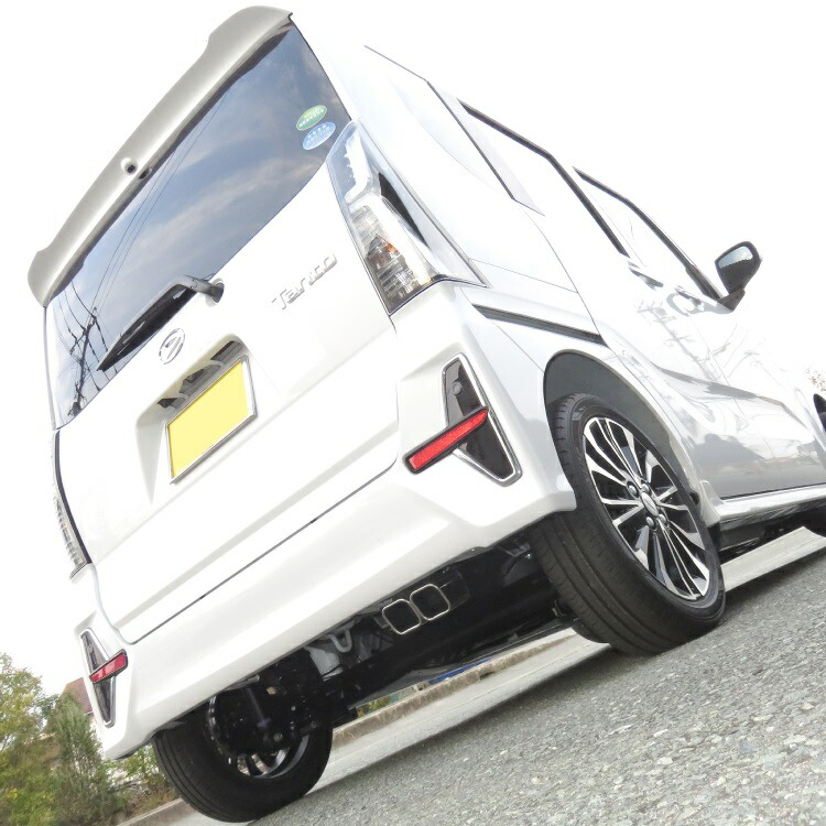 楽天市場】プリウス 50系 前期 後期 パーツ マフラーカッター 2本出し