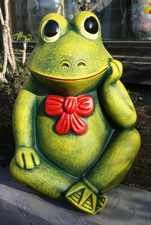 楽天市場】ポルトガル製 輸入雑貨 カエル 蛙 置物 オブジェ 陶器