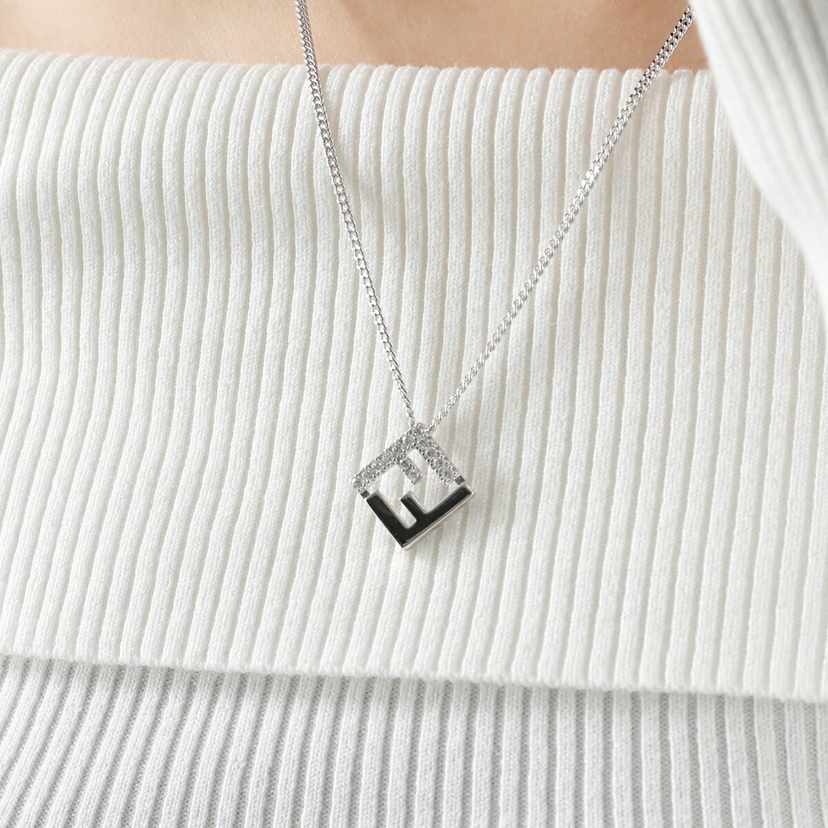 楽天市場】FENDI フェンディ ネックレス FOREVER フォーエバー 8AK337