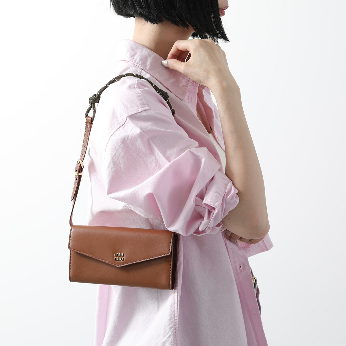 楽天市場】MIUMIU ミュウミュウ ショルダーバッグ 5MT025 ACRT