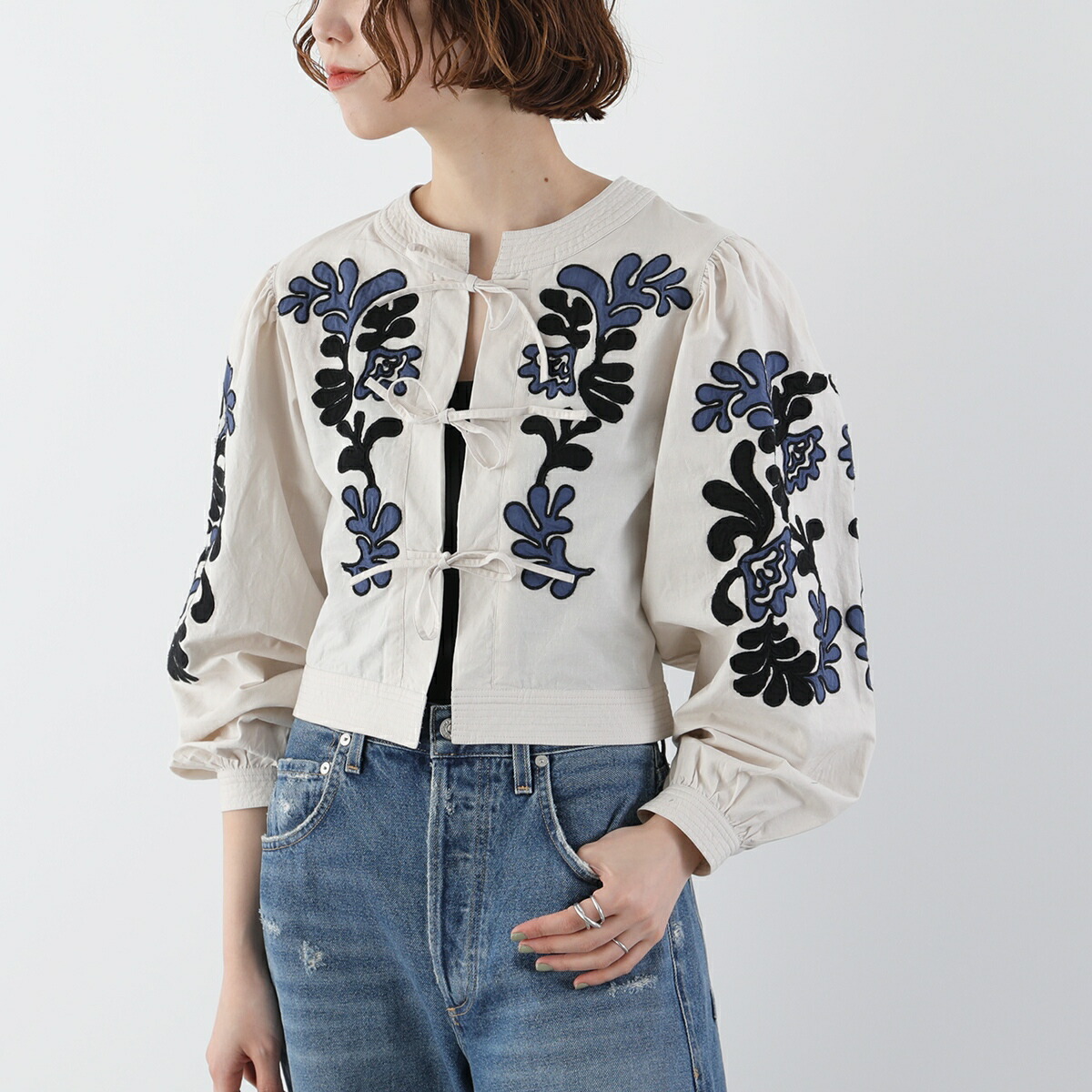 楽天市場】Sara mallika サラマリカ シャツブルゾン Cotton Linen