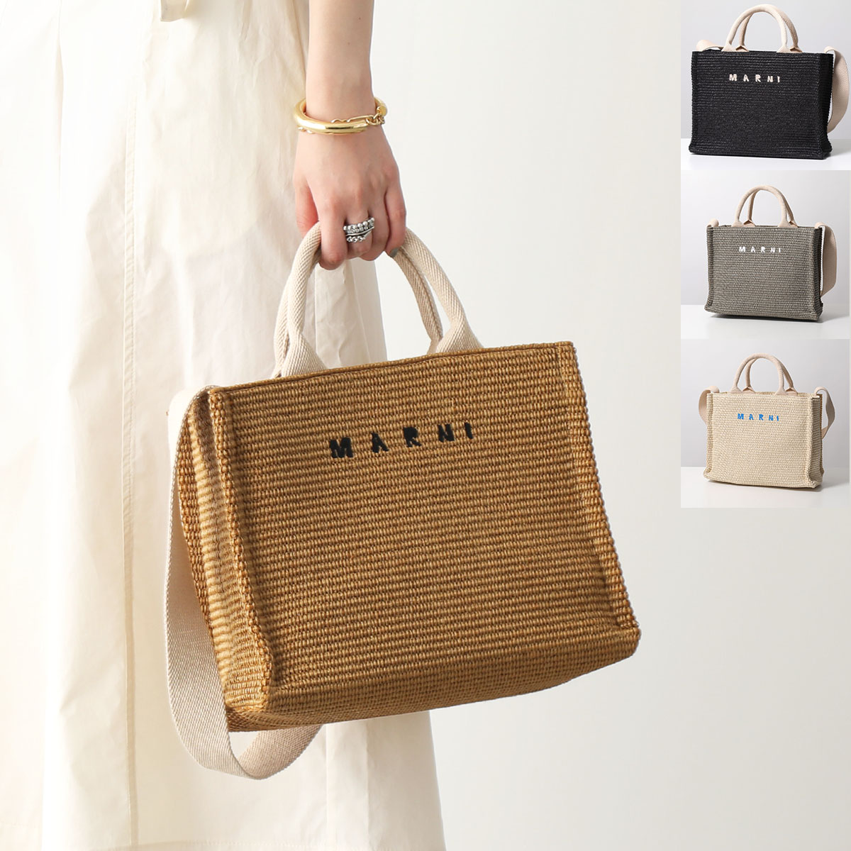 楽天市場】MARNI マルニ かごバッグ SMALL TOTE SHMP0077U0 P3860