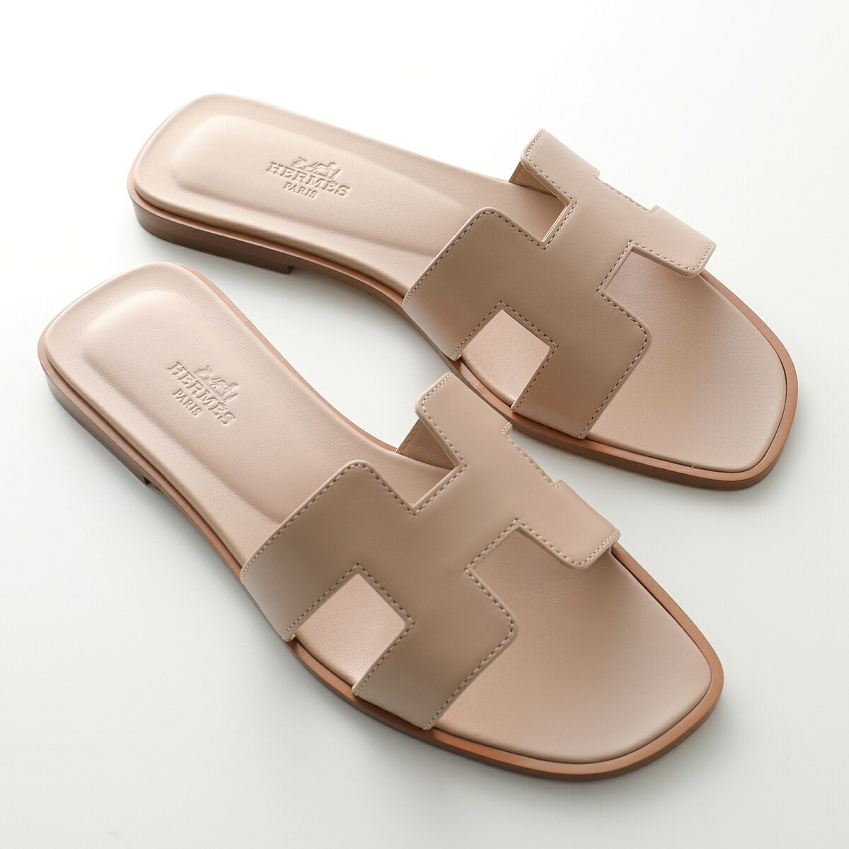 楽天市場】HERMES エルメス サンダル Oran オラン レディース フラット