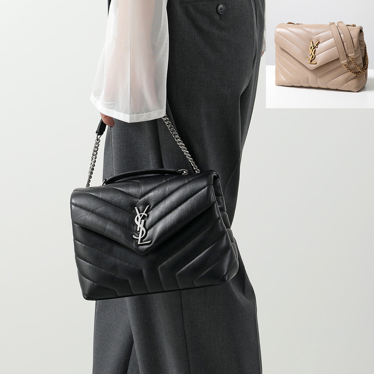 楽天市場】SAINT LAURENT サンローラン ショルダーバッグ LOULOU ルル