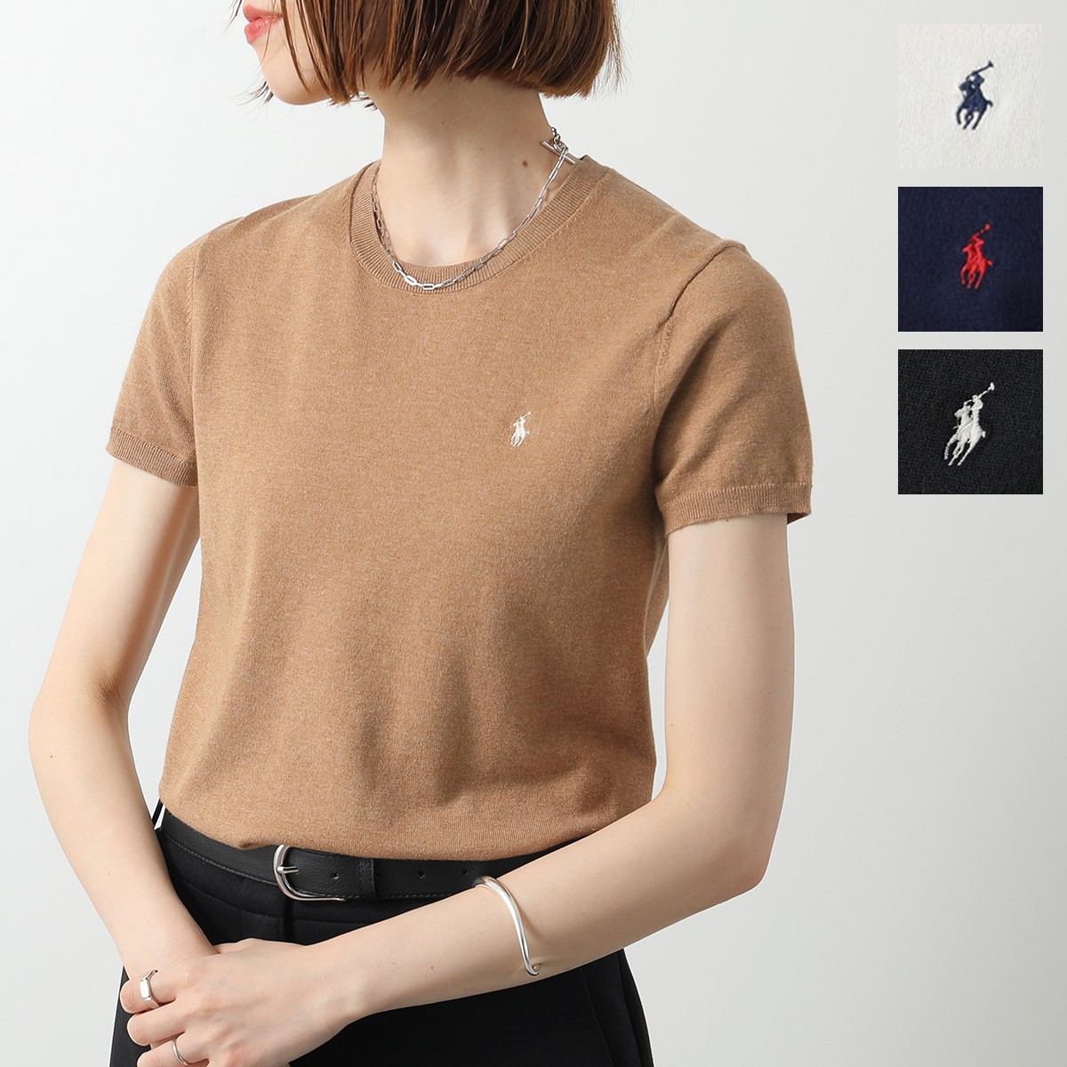 楽天市場】Polo Ralph Lauren ポロ ラルフローレン ニット SS PO-SHORT