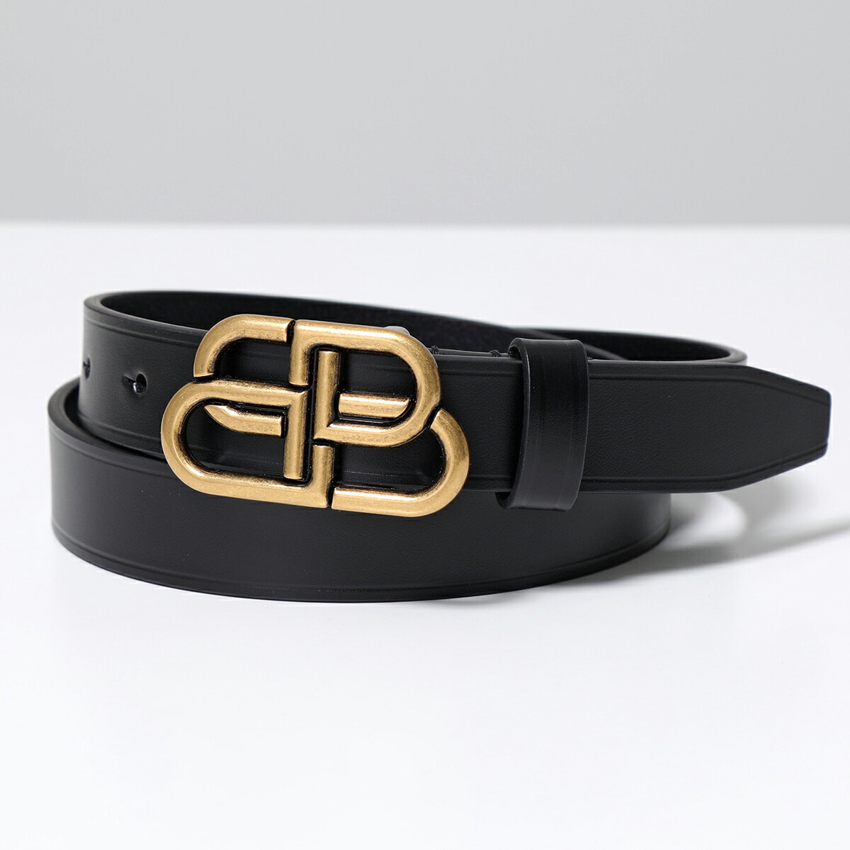 楽天市場】BALENCIAGA バレンシアガ ベルト BB THIN BELT 581690 1CH04