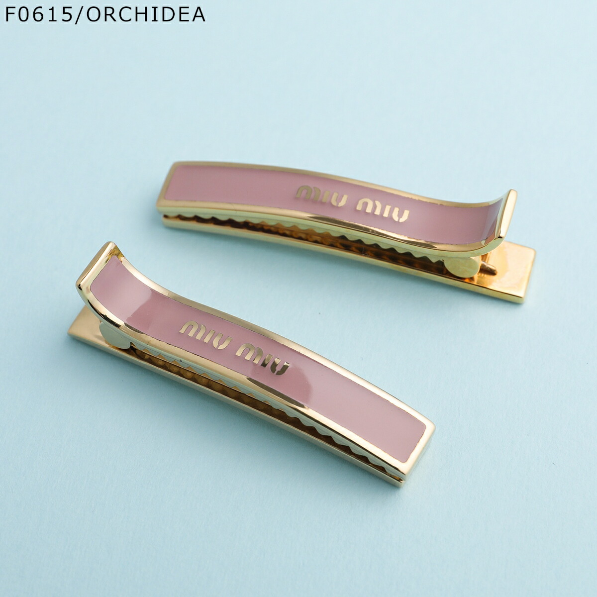 楽天市場】MIUMIU ミュウミュウ ヘアクリップ 5JF136 2F6T レディース