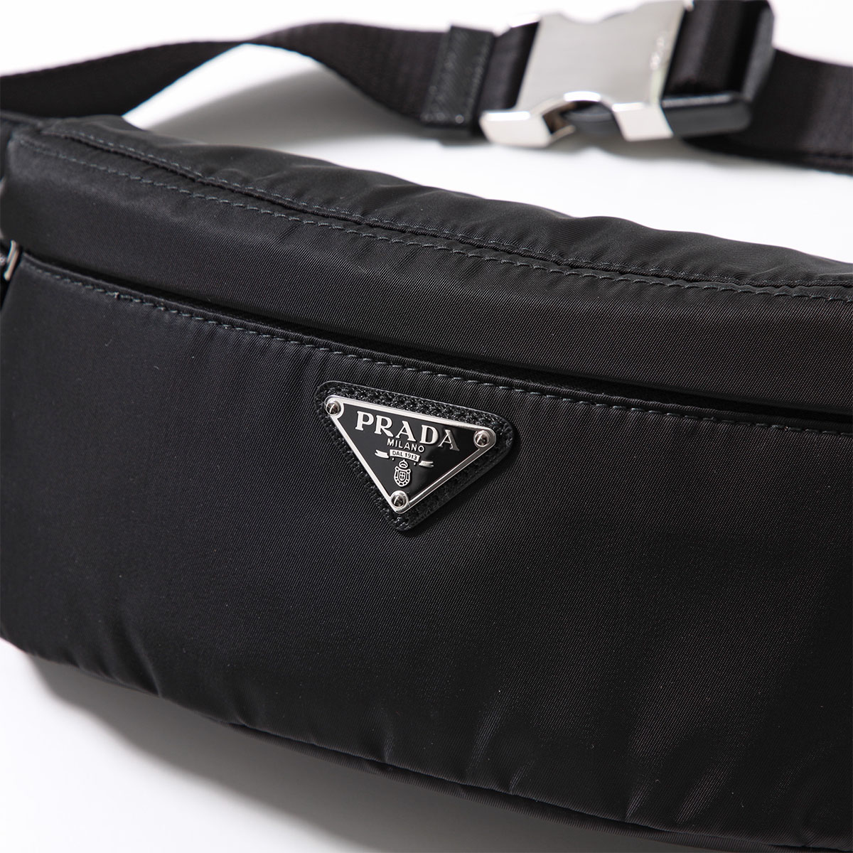 楽天市場】PRADA プラダ ボディバッグ RE-NYLON BAM BAG 1BL034 OOO