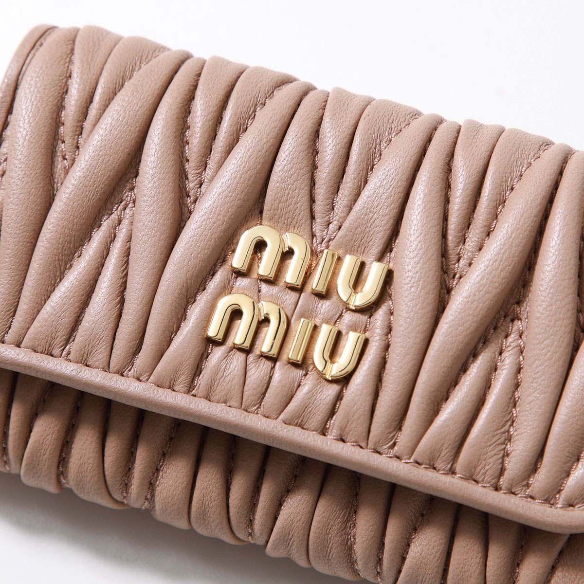 楽天市場】MIUMIU ミュウミュウ キーケース MATELASSE マテラッセ