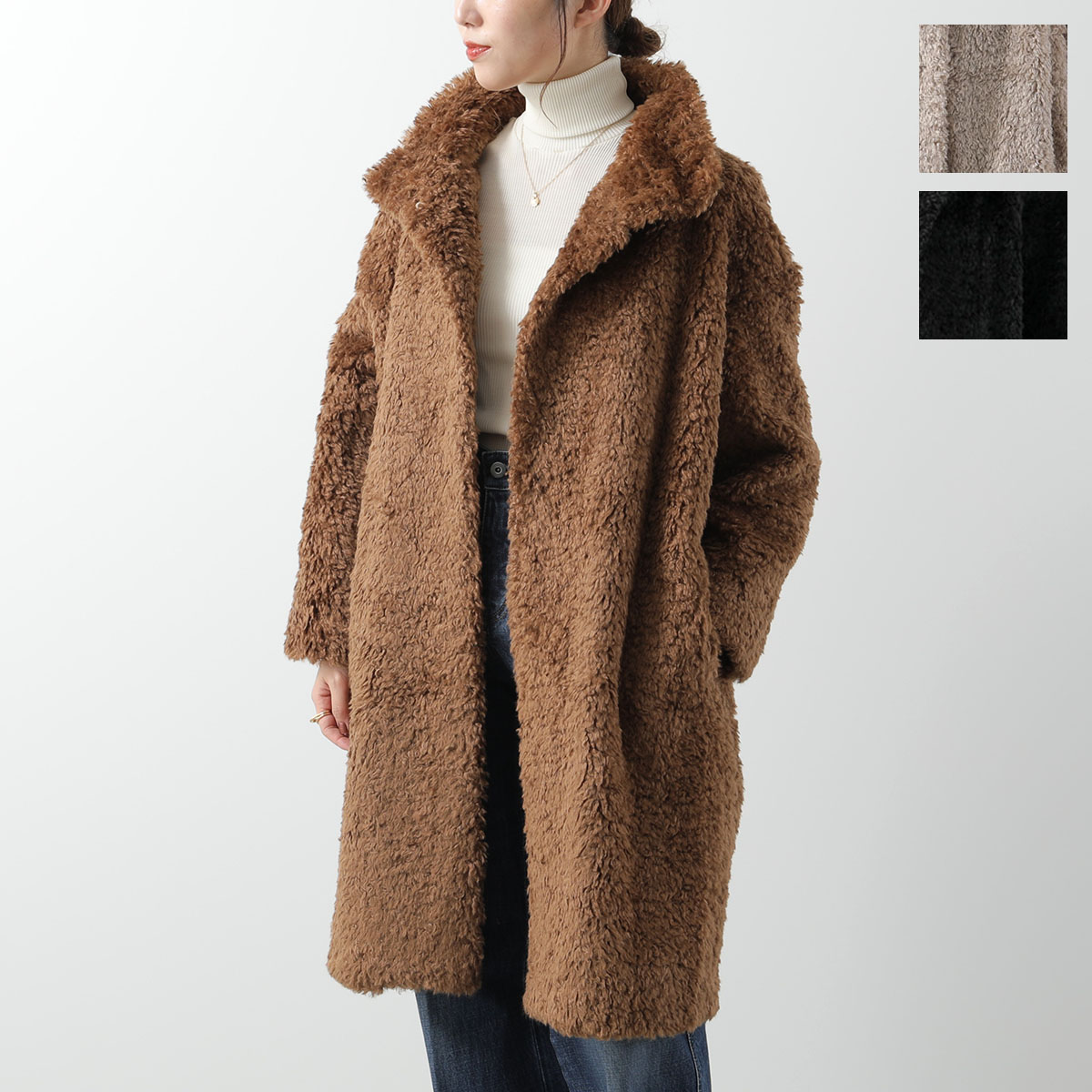 楽天市場】HERNO ヘルノ ファーコート GC000456D 12421 レディース