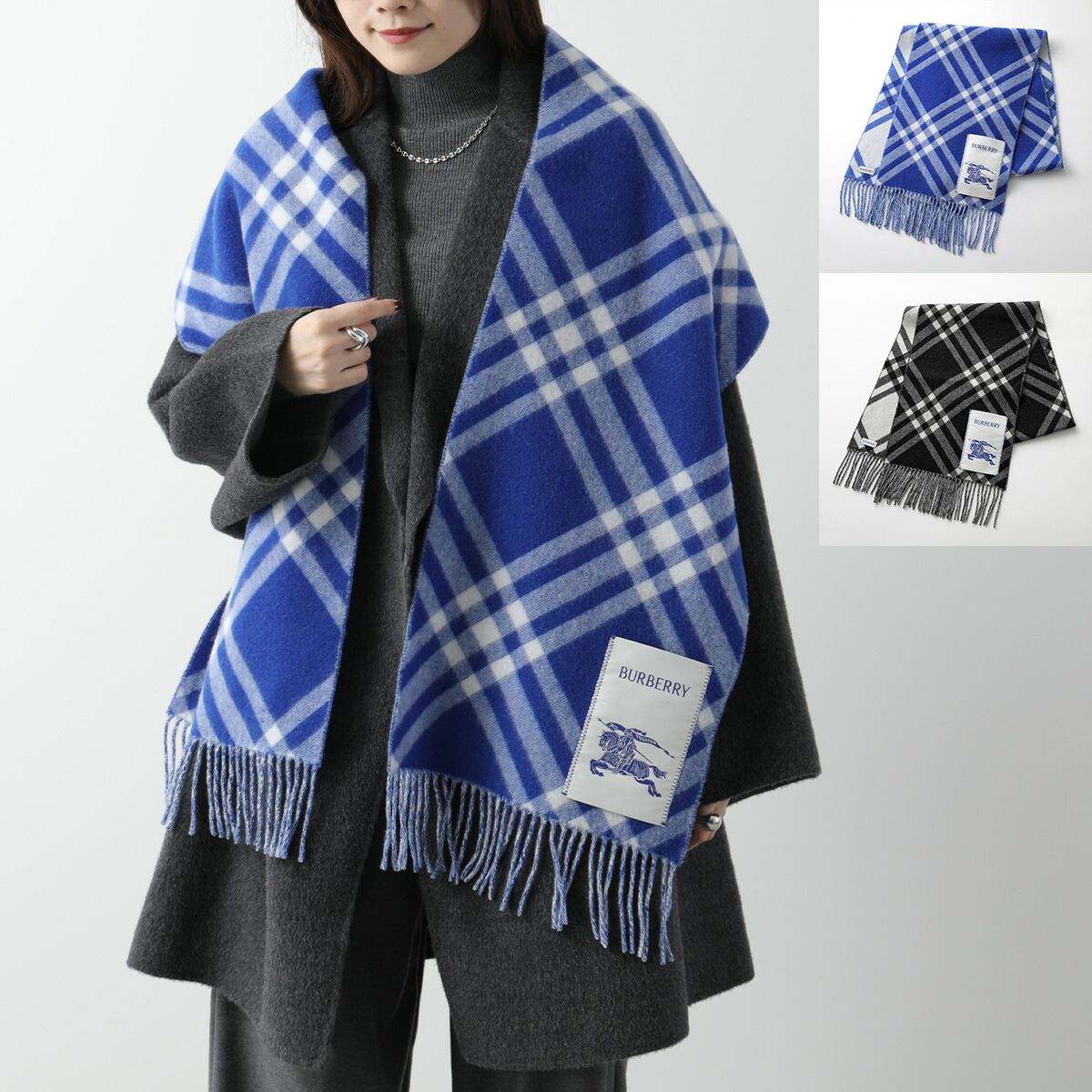 楽天市場】BURBERRY バーバリー マフラー MU 168X30 TBAR BIAS CHK