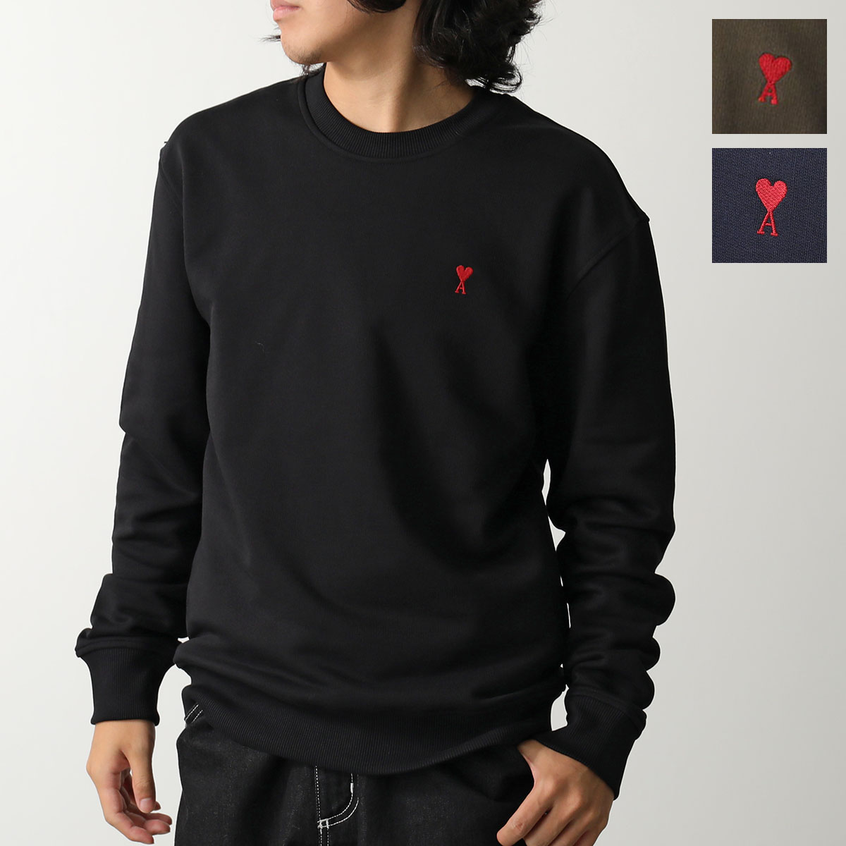 楽天市場】ハート（ブランドアミ）（スウェット・トレーナー｜トップス