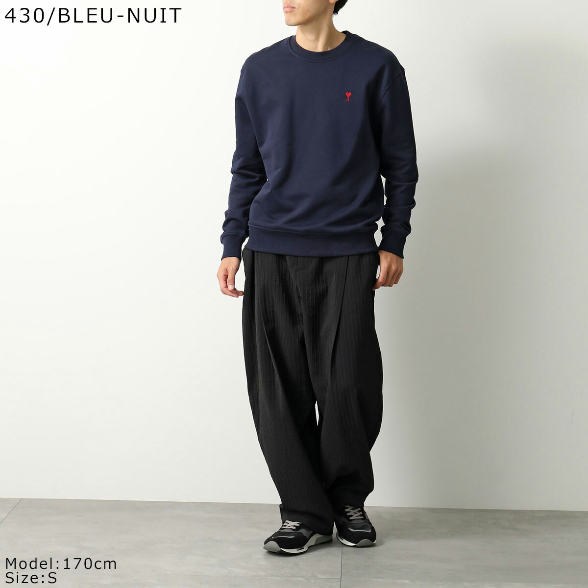 楽天市場】ami paris アミパリス トレーナー AMI DE COEUR SWEATSHIRT