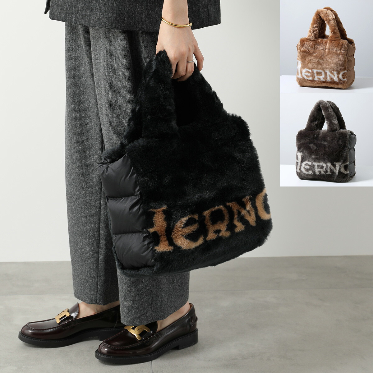 楽天市場】HERNO ヘルノ ハンドバッグ BAG00011D 12422 レディース