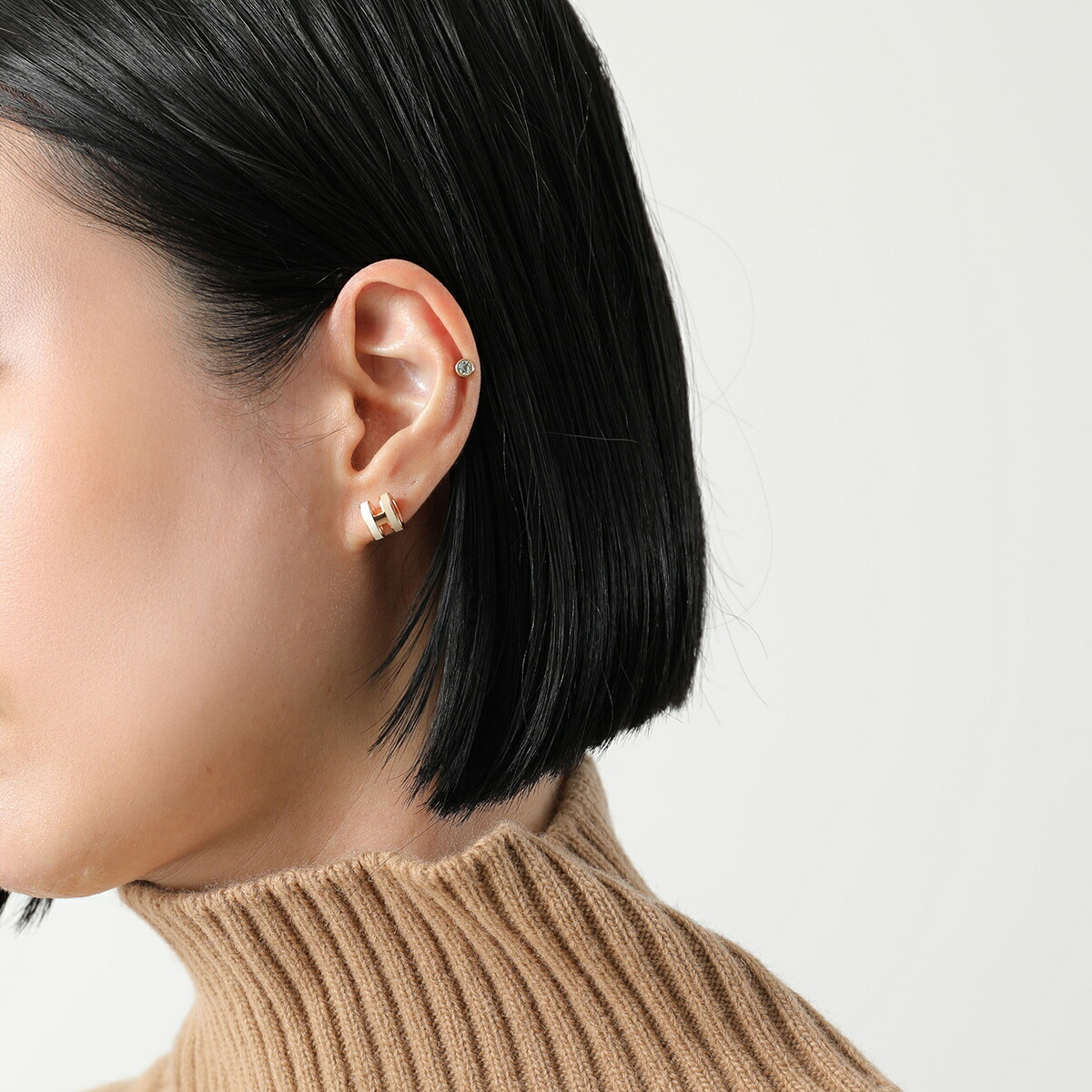 楽天市場】HERMES エルメス ピアス ポップアッシュ ミニ ロカバール