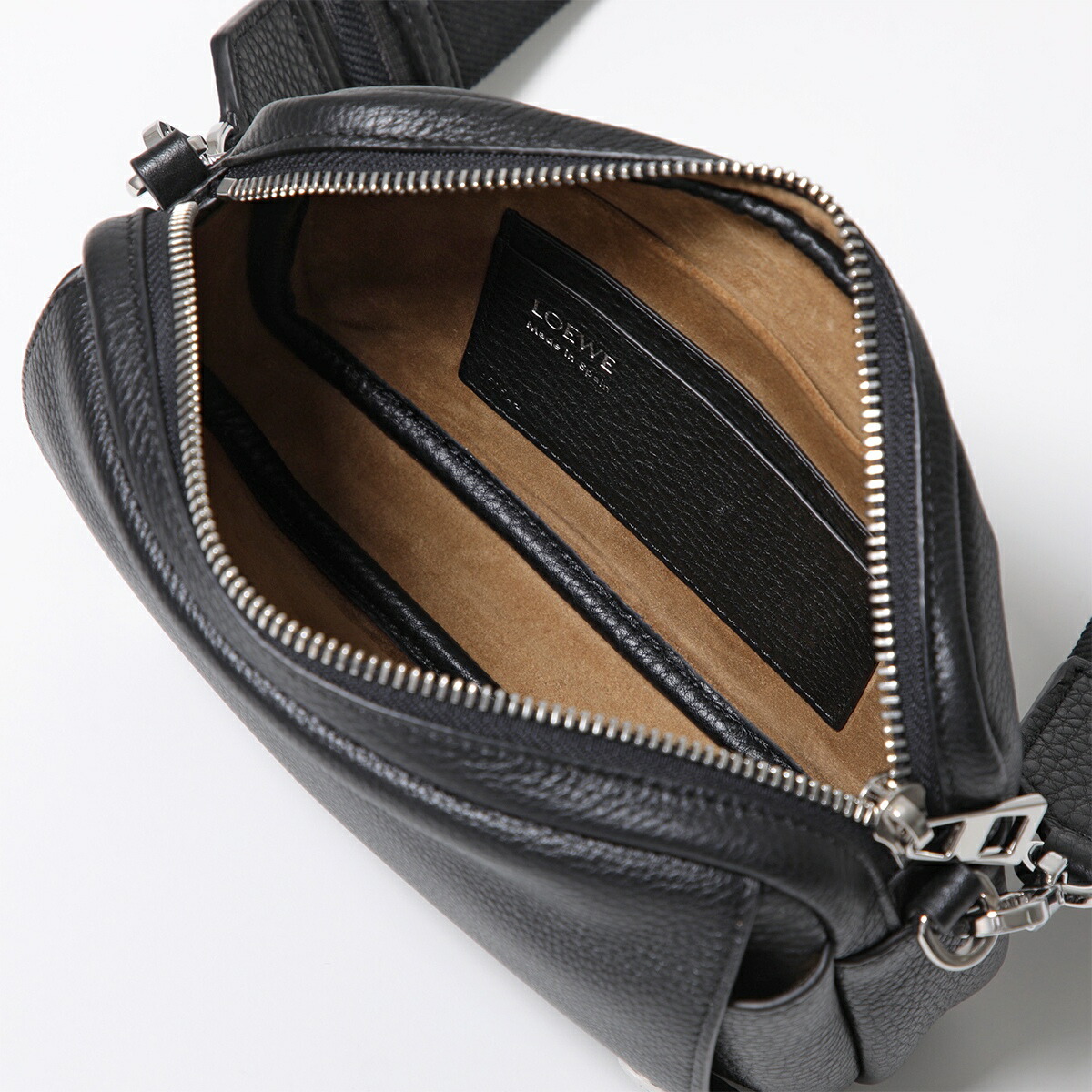 楽天市場】LOEWE ロエベ ショルダーバッグ PEBBLE MESSENGER SMALL